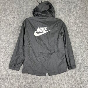 Nike Sportswear Big Kids Woven Tracksuit Hooded Lightweight Windbreaker Jacket M